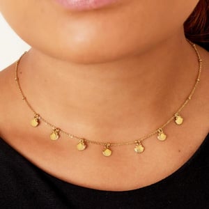 Dangling shells necklace - Beach collection h5 Picture4